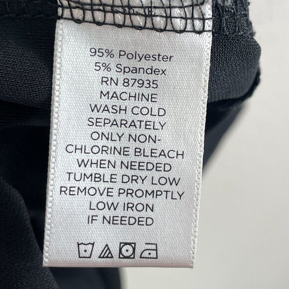 Susan Graver Womens Plus 1X Premier Black Open Front Cardigan Stretch Pockets - Picture 5 of 10